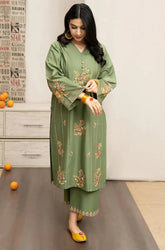 Urge - Winter 3PC Dhanak Embroidered Suit - kp3350